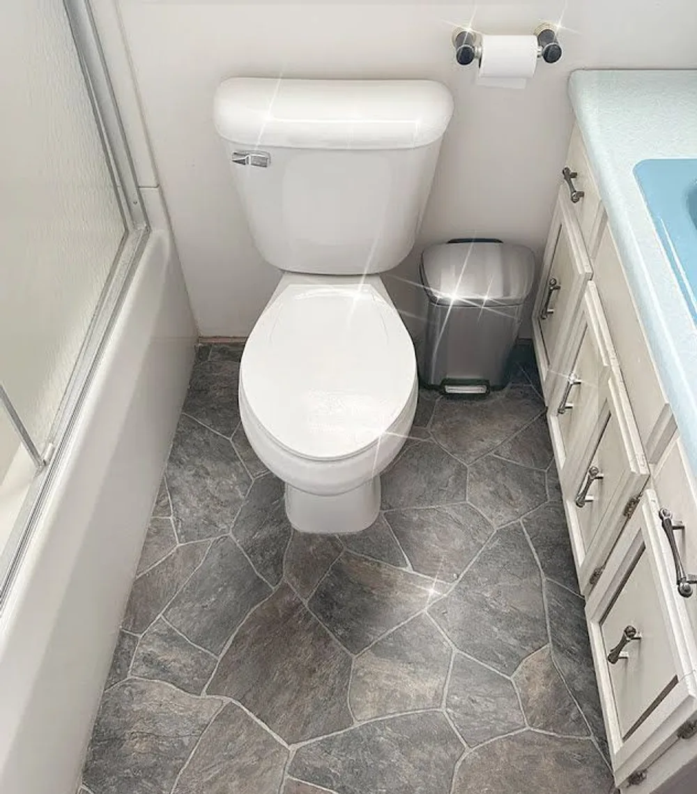 After cleaning — spotless and organised